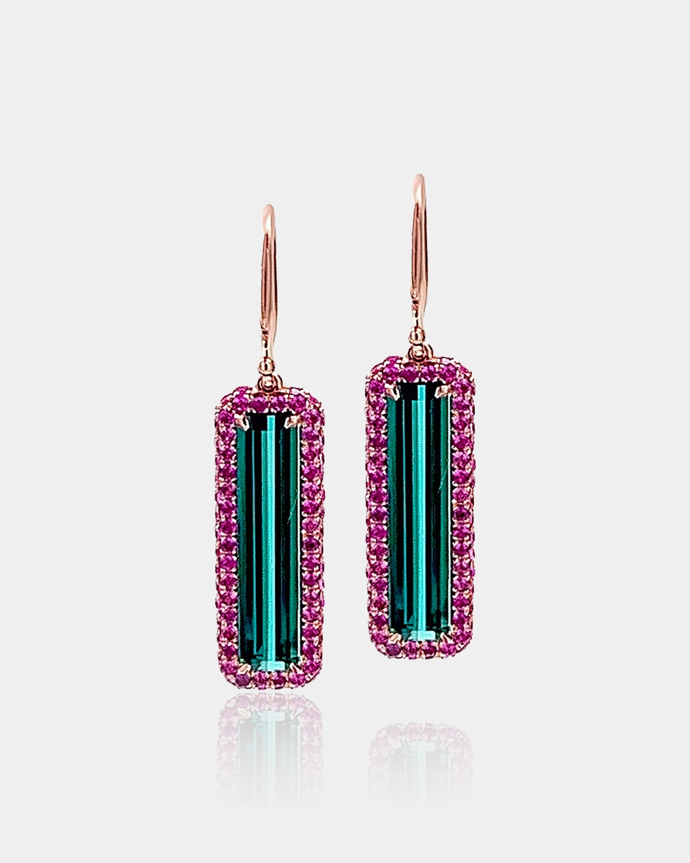 Tourmaline-and-Pink-Sapphire-Earrings-in-18K-Pink-Gold